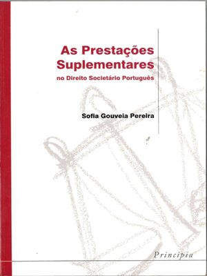 cover image of As Prestações Suplementares no Direito Societário Português